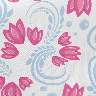 Totem Art Small Flower Midweight Cotton Poplin