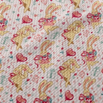 Love Shy Rabbit Birdseye Piqué