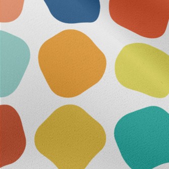 Colorful Upside Down Cubes Chiffon