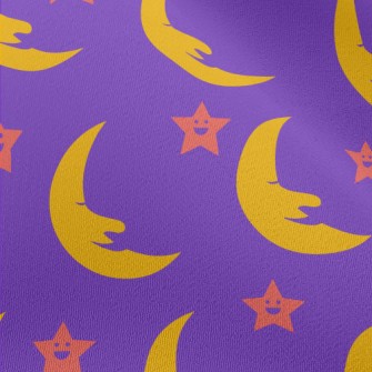 Smiling Crescent Moon Chiffon