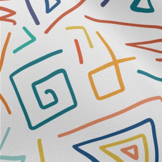 Triangle Line Chart Chiffon