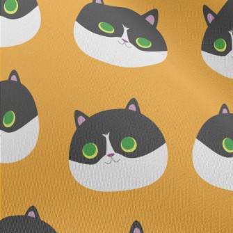 Super Cute Big-eyed Kitten Chiffon