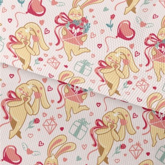 Love Shy Rabbit Waterproof Oxford