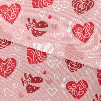 Lace Heart Waterproof Oxford