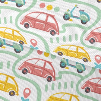 Roads For Cars And Motorcycles Waterproof Oxford