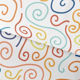 Curved Lines Waterproof Oxford