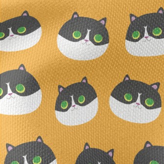 Super Cute Big-eyed Kitten Waterproof Canvas