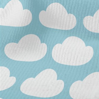 Clear Sky With White Clouds Terry
