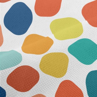 Colorful Upside Down Cubes Performance Linen