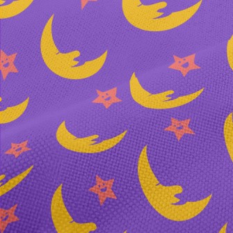 Smiling Crescent Moon Performance Linen