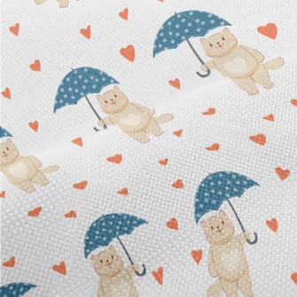 Love Umbrella Cat Performance Linen