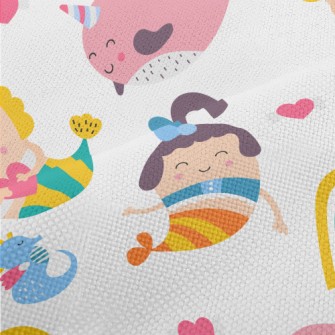 Mermaid Princess Seahorse Performance Linen