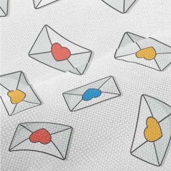 Love Sticker Envelope Performance Linen