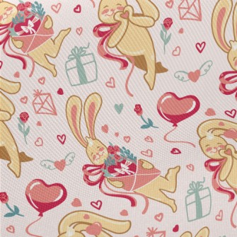 Love Shy Rabbit Twill