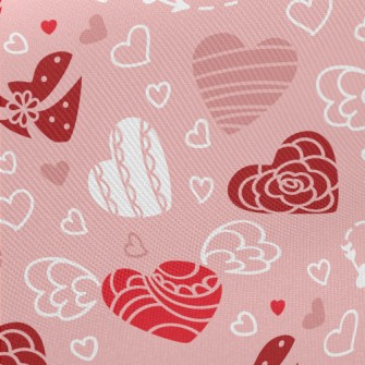 Lace Heart Twill