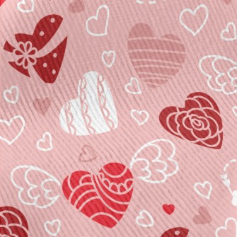 Lace Heart Standard Corduroy
