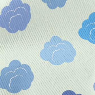 Gradient Clouds Standard Corduroy