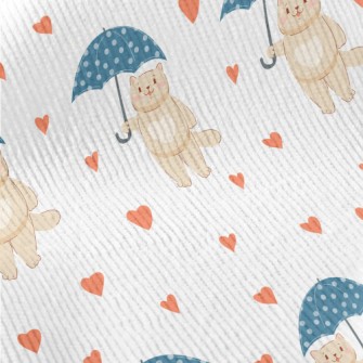Love Umbrella Cat Standard Corduroy