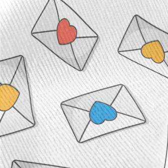 Love Sticker Envelope Standard Corduroy