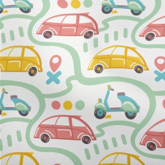 Roads For Cars And Motorcycles Dobby