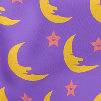Smiling Crescent Moon Stretch Ponte
