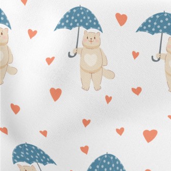 Love Umbrella Cat Stretch Ponte