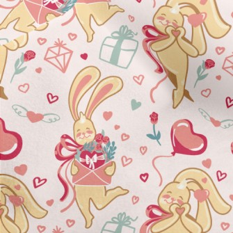 Love Shy Rabbit Micro Fleece