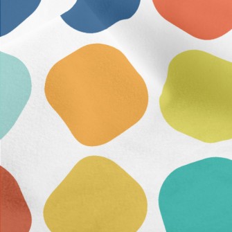 Colorful Upside Down Cubes Micro Fleece