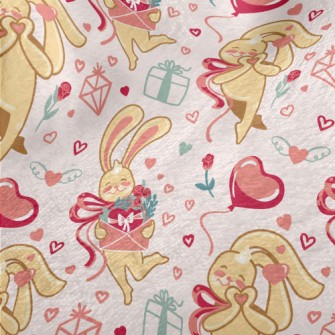 Love Shy Rabbit Minky