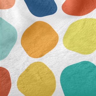 Colorful Upside Down Cubes Minky