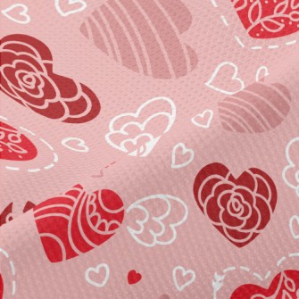 Lace Heart Piqué