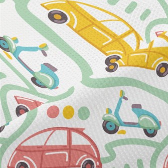 Roads For Cars And Motorcycles Piqué