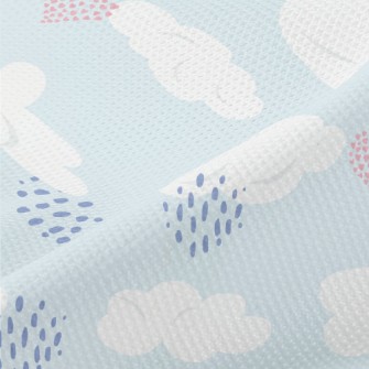 Little Love White Clouds Piqué