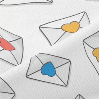Love Sticker Envelope Piqué