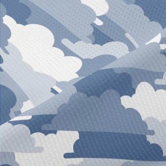 Layers Of Clouds Piqué