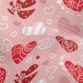Lace Heart Lightweight Performance Linen