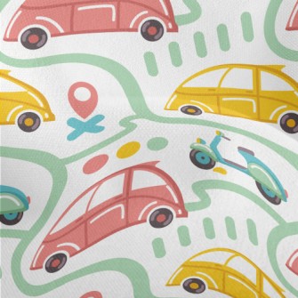Roads For Cars And Motorcycles Lightweight Performance Linen