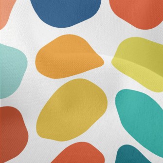 Colorful Upside Down Cubes Lightweight Performance Linen