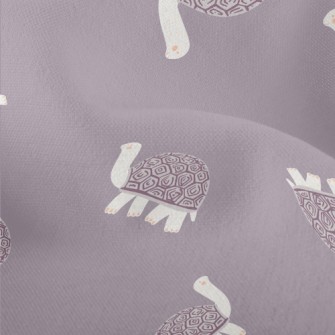 Cute Little Turtle Lightweight Performance Linen