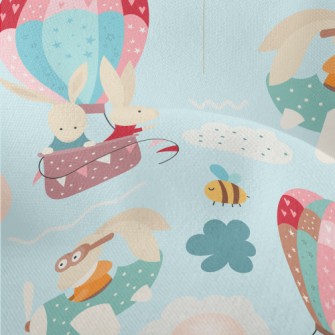 Rabbit Hot Air Balloon Lightweight Performance Linen