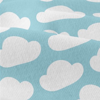 Clear Sky With White Clouds Modern Jersey
