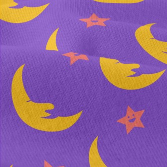 Smiling Crescent Moon Modern Jersey