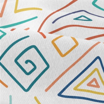 Triangle Line Chart Modern Jersey