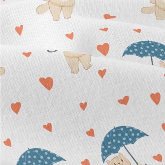 Love Umbrella Cat Modern Jersey