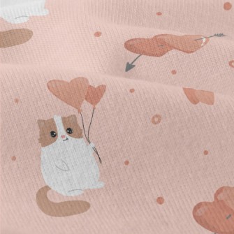 Heart Cat With Arrows Modern Jersey