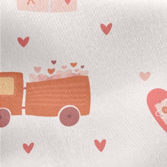 Car Delivery Jersey Backed Fleece