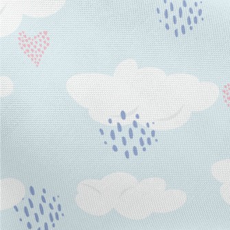Little Love White Clouds Pongee