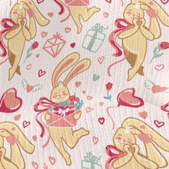 Love Shy Rabbit Stretch Jersey