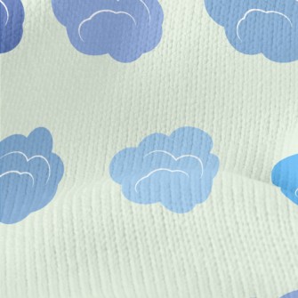 Gradient Clouds Stretch Jersey