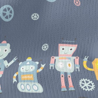 Little Helper Robot Stretch Jersey